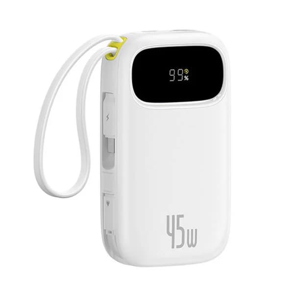پاوربانک 45 وات بیسوس مدل EnerFill FC31 Qpow3 ظرفیت 20000 میلیآمپرساعت به همراه 2 عدد کابل لایتنینگ / USB-C — تصویر ۱۲
