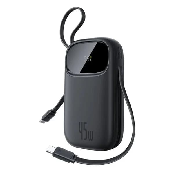 پاوربانک 45 وات بیسوس مدل EnerFill FC31 Qpow3 ظرفیت 20000 میلیآمپرساعت به همراه 2 عدد کابل لایتنینگ / USB-C — تصویر ۱۱