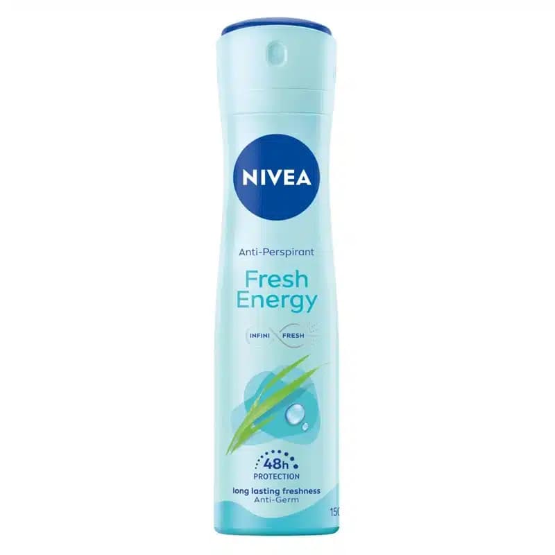 اسپری ضدتعریق 48 ساعته نیوآ Nivea مدل Fresh Energy(150 میل)