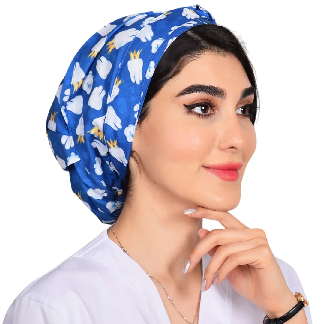 كلاه حجاب طرح دار کد 169