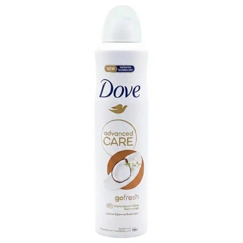اسپری ضد تعریق ۷۲ ساعته داو Dove مدل Advanced Care Coconut & Jasmine Flower(۲۵۰ میل) ساخت انگلیس — تصویر ۲