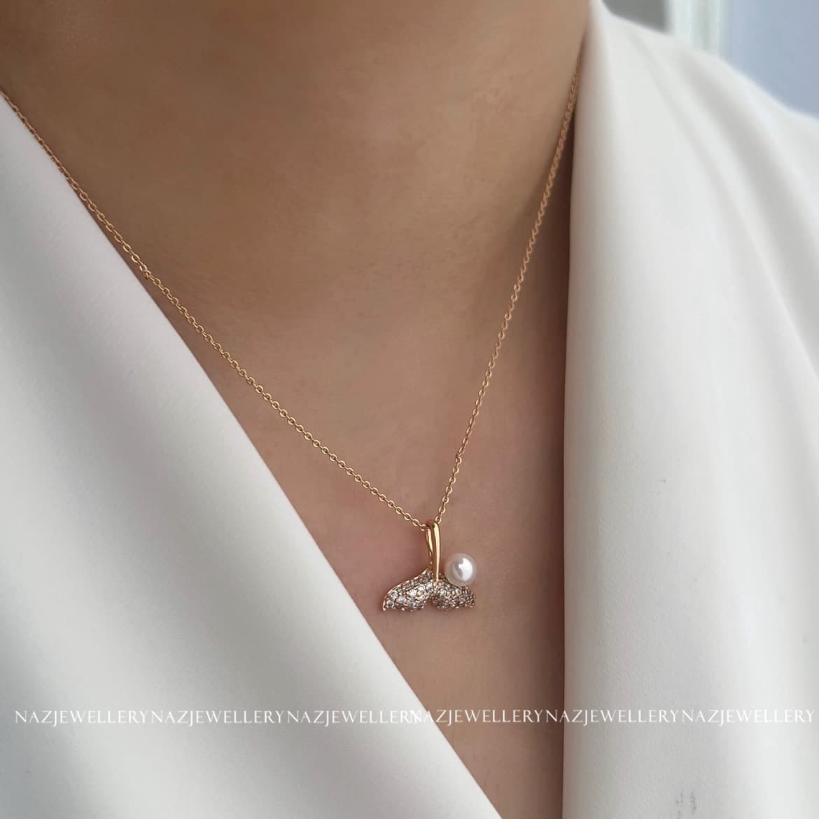 گردنبند دم وال ژوپینگ
