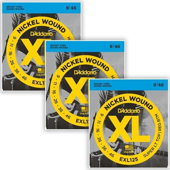 سیم گیتار الکتریک D’Addario EXL125