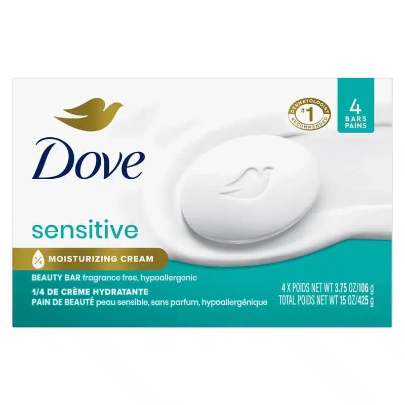 صابون داو Dove مدل Sensitive(106 گرم) — تصویر ۲