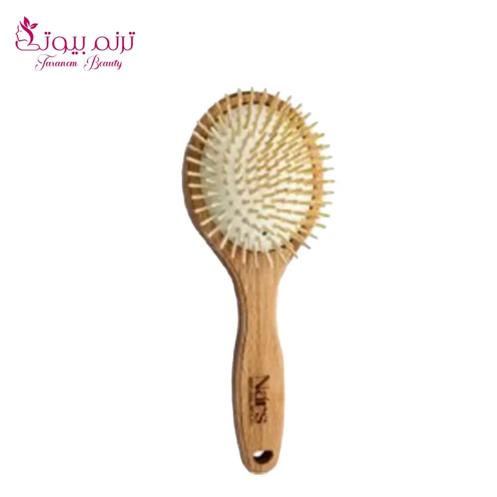 برس دسته چوبی بیضی نیلی باربر Nili Barber