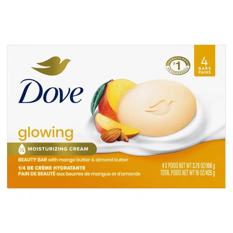 صابون داو Dove مدل Glowing(106 گرم) — تصویر ۲