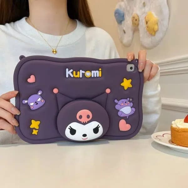 قاب مدل kuromi 360 مناسب تبلت شیائومی پد 2 Redmi Pad — تصویر ۲