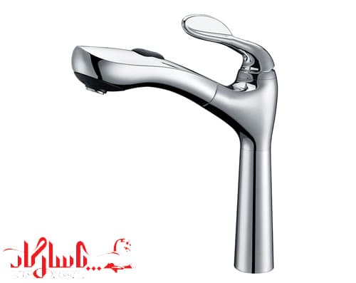 کرومات شیر آشپزخانه (ظرفشویی) مدل شاوری 3458C