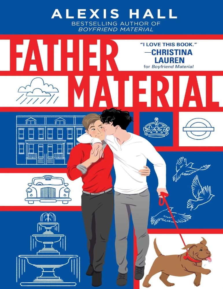 کتاب Father Material (جنس پدر) نسخه انگلیسی PDF / الکسیس هال