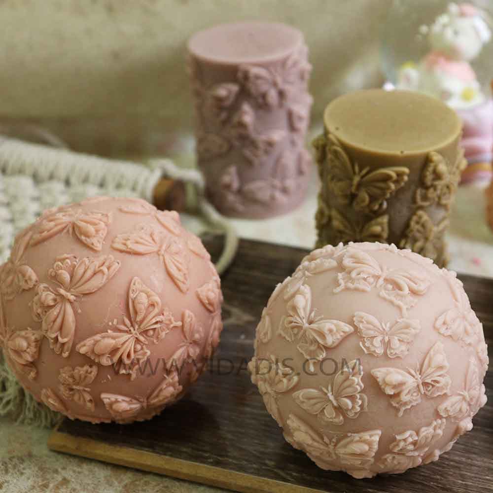 قالب سیلیکونی گوی پروانه