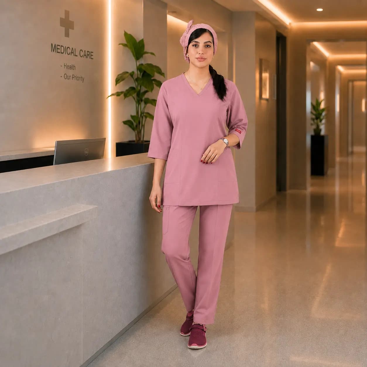 تونیک شلوار برند سینوهه مدل (U-flex) کالباسی