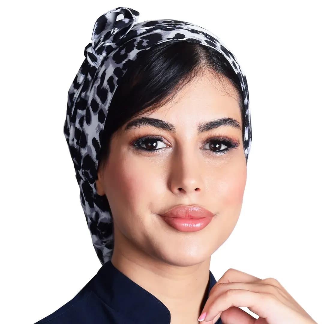 كلاه حجاب طرح‌دار كد 101