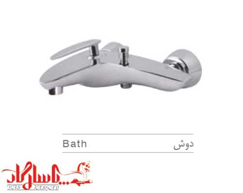 هودین شیر دوش مدل بل کروم — تصویر ۲