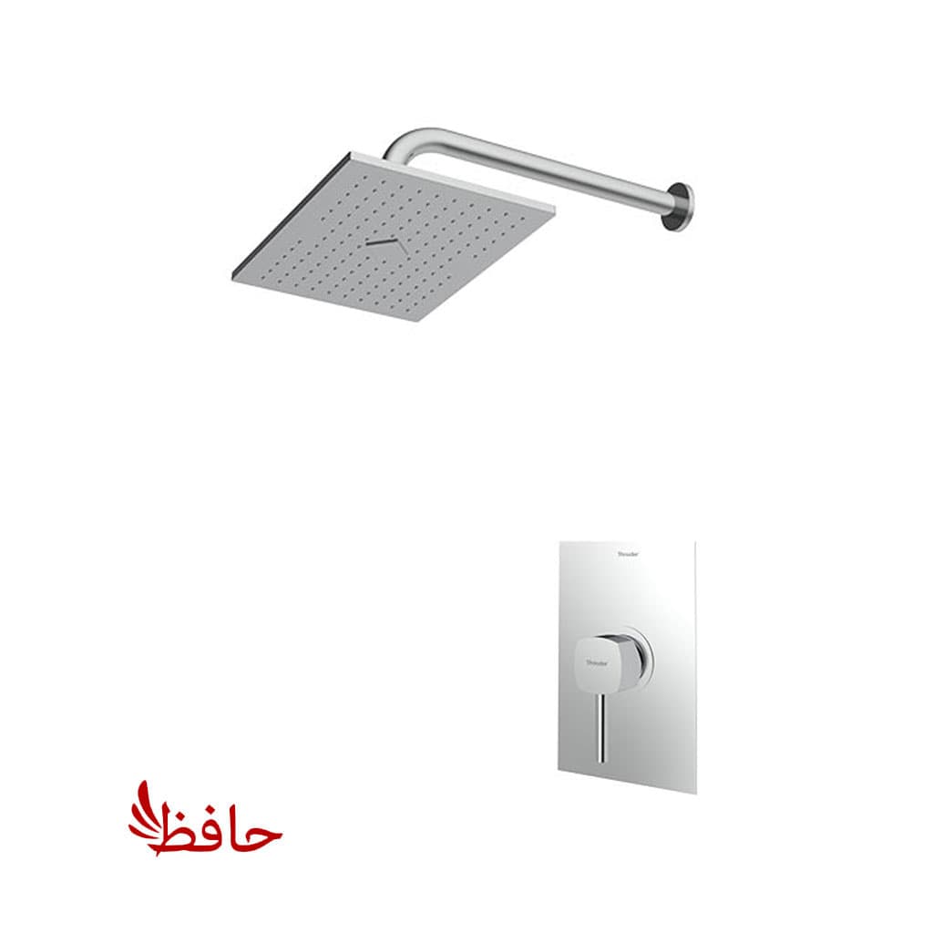 شیر حمام توکار شودر مدل رومر کروم تیپ 1 — تصویر ۲