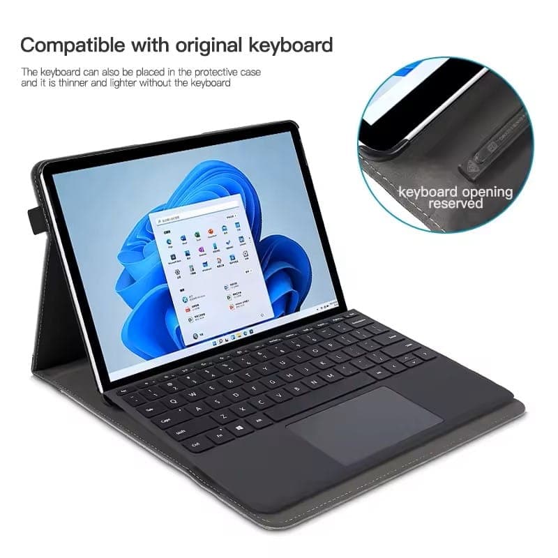 کیف کلاسوری مدل Folio مناسب برای سرفیس Go 1 / 2 / 3 / 4 — تصویر ۳