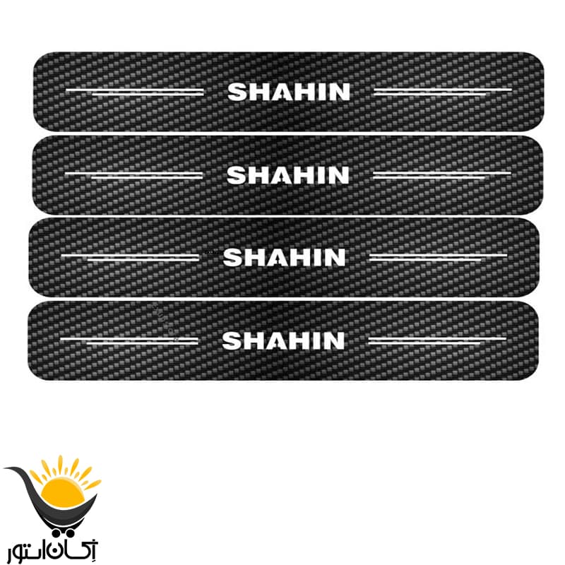 برچسب پارکابی خودرو شاهین طرح کربن تک لایه