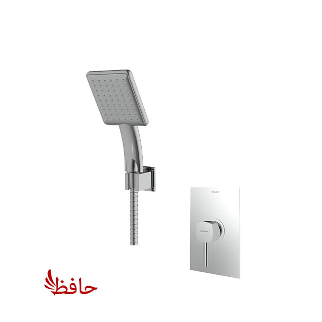 شیر حمام توکار شودر مدل رومر کروم مات تیپ 2 — تصویر ۲