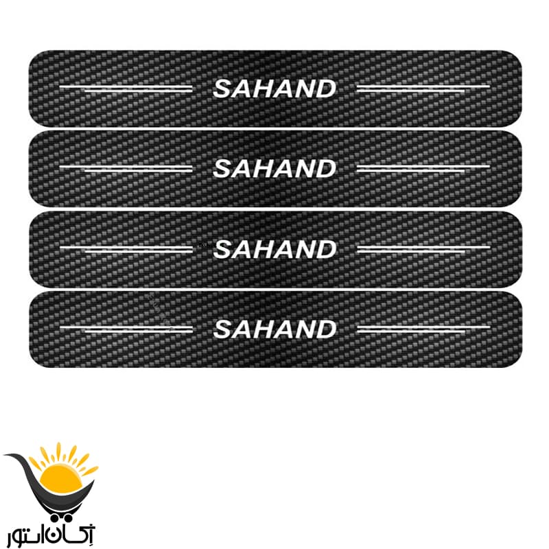 برچسب پارکابی خودرو سهندطرح کربن تک لایه