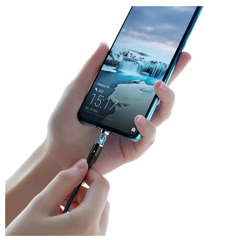 کابل شارژ USB به تایپ سی هوکو U76 مدل 1.2 متر، 2 آمپر، انتقال دیتا — تصویر ۳