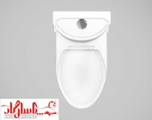 توالت فرنگی چینی کرد مدل دافنه — تصویر ۲