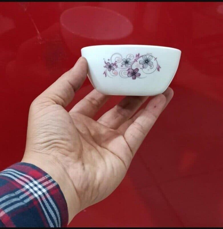 سرویس غذاخوری آرکوپال مقصود 25 پارچه آیروپال طرح سانای بنفش کنگره — تصویر ۴