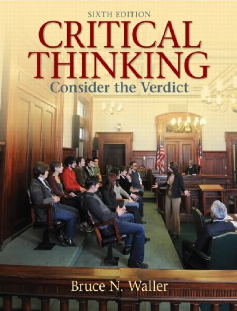 کتاب Critical Thinking (تفکر انتقادی) نسخه انگلیسی PDF /بروس ان. والر — تصویر ۲
