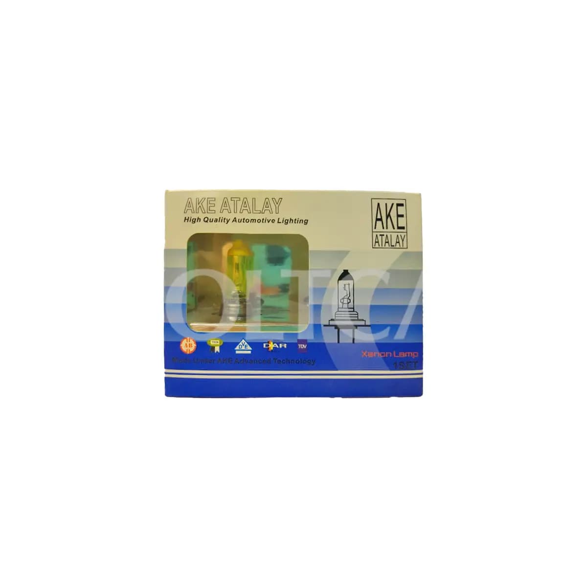 لامپ پرشیایی AKE H7 آکایی وات بالا یخی — تصویر ۴