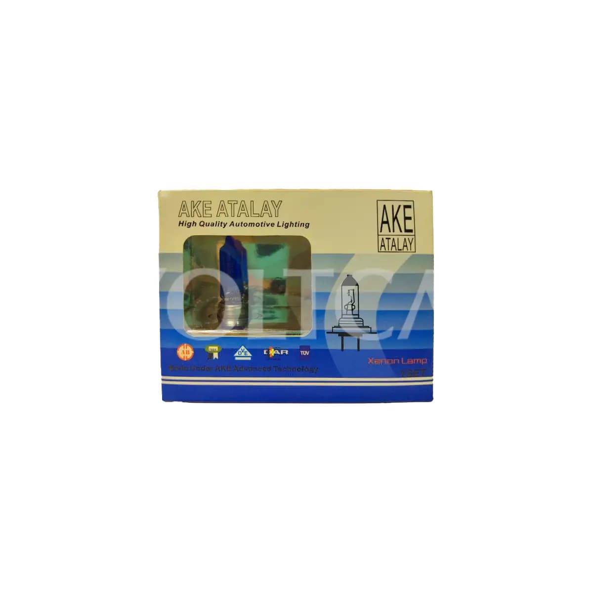 لامپ پرشیایی AKE H7 آکایی وات بالا یخی — تصویر ۲