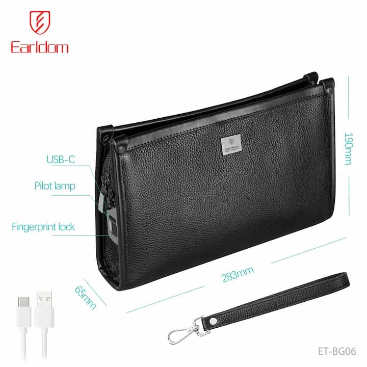 کیف دستی هوشمند ارلدام مدل ET-BG06