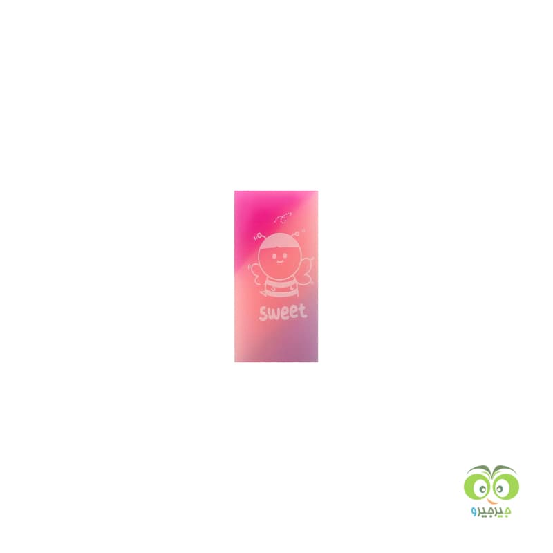 پاک کن رنگین کمان پاستلی 159 طرح SWEET