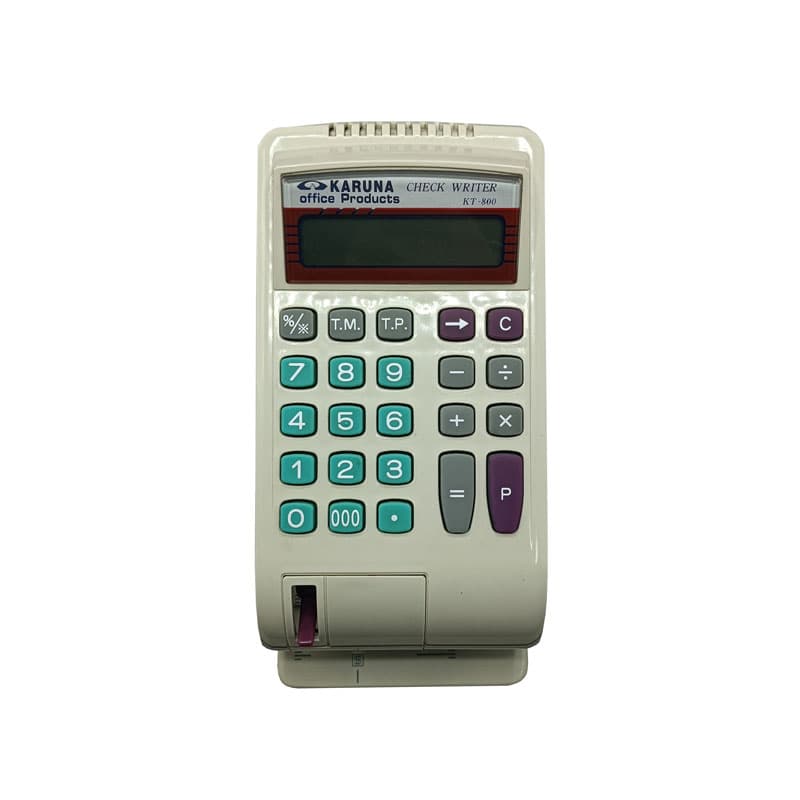 دستگاه پرفراژ چک کارونا KARUNA کد KT800