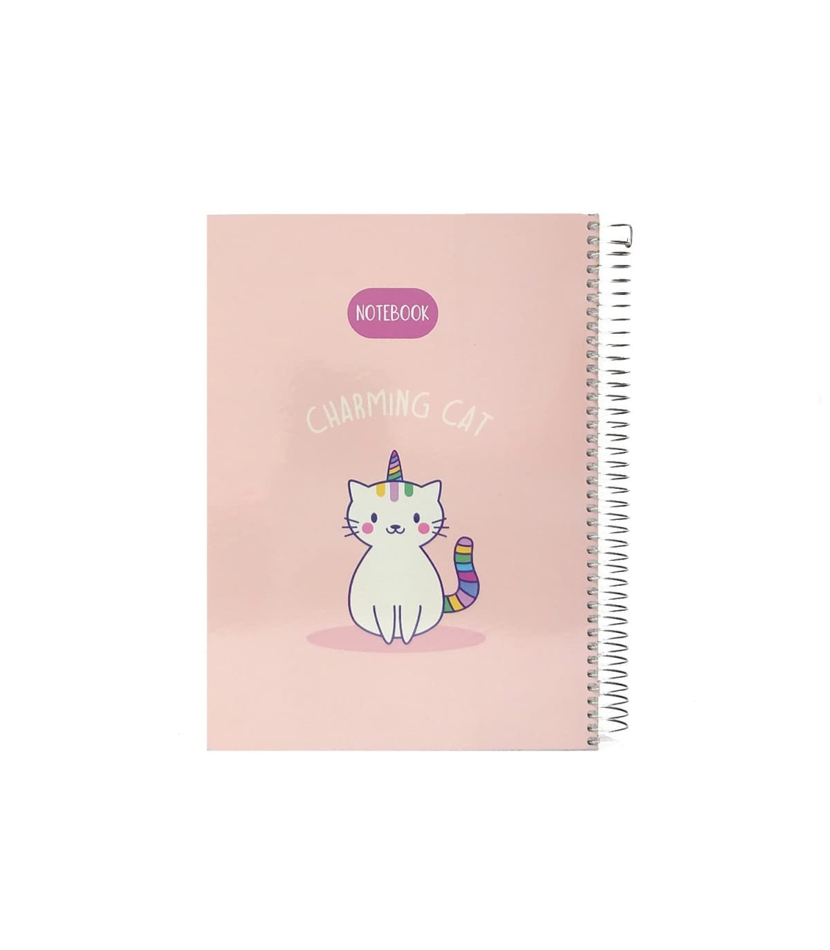 دفتر 60 برگ سیم از بغل وزیری روکش پلاستیکی پاپکو PAPCO کد PN-7176