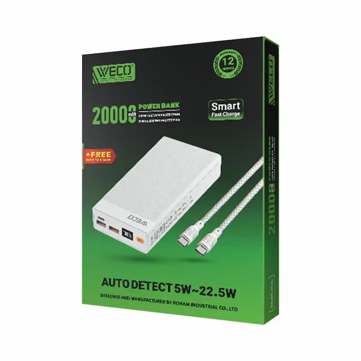 پاوربانک WECO WE-102 20000mAh