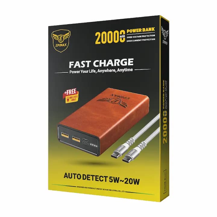 پاوربانک EPIMAX EP-34 20000mAh