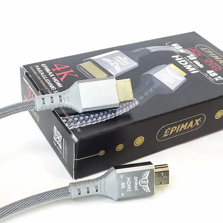 کابل HDMI 4K سیم فلزی 1 متری EPIMAX EC-90 اپی مکس