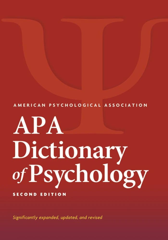 کتاب APA Dictionary of Psychology (فرهنگ لغت روان‌شناسی APA) نسخه انگلیسی PDF / انجمن روان‌شناسی آمریکا