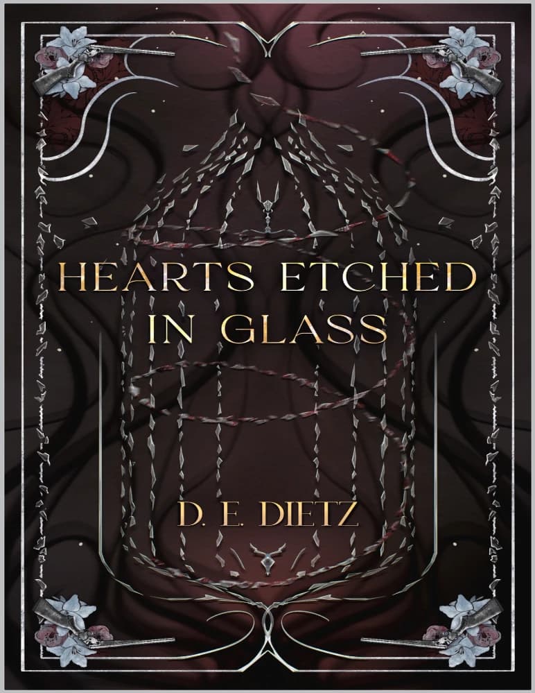 کتاب Hearts Etched in Glass (قلب‌های حک‌شده در شیشه) نسخه انگلیسی PDF / دی. ای. دیتز — تصویر ۲