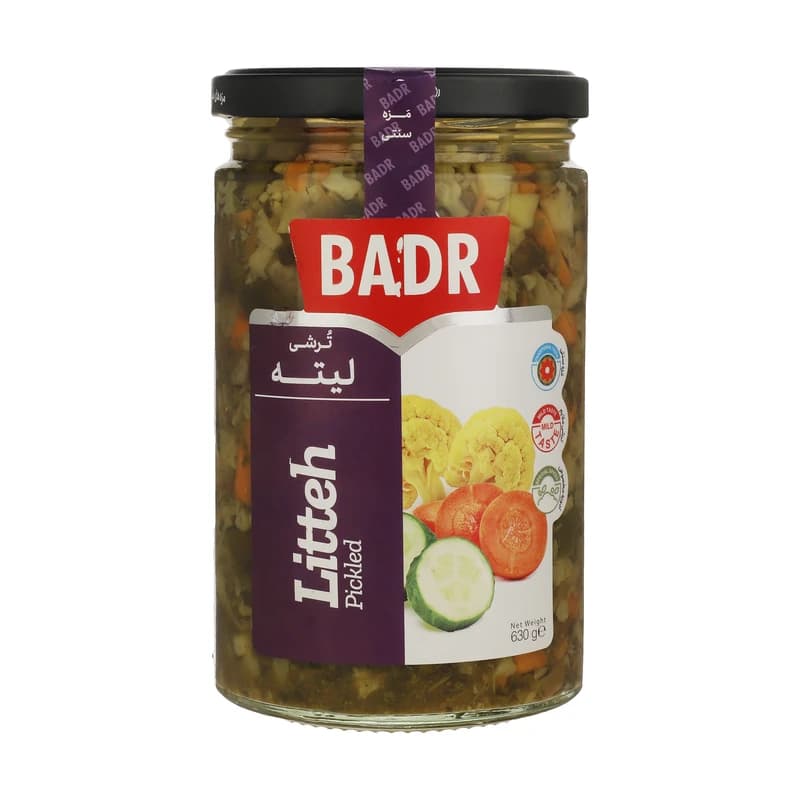ترشی لیته بدر – 630 گرم