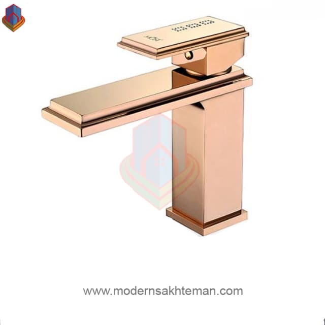 شیر روشویی استاندارد موست مدل اتریش رزگلد