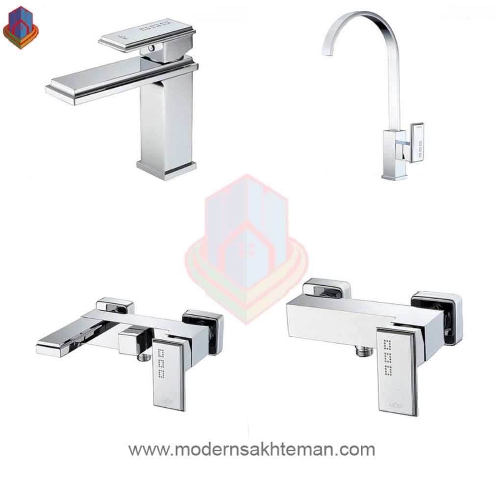 ست شیرآلات موست مدل اتریش کروم
