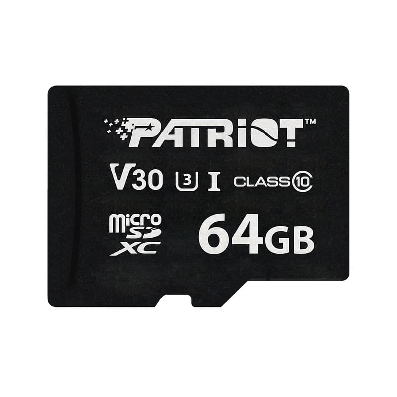 کارت حافظه MicroSDXC پتریوت مدل VX Series کلاس 10 استاندارد UHS-I U3 V30 سرعت 90 مگابایت بر ثانیه ظرفیت 64 گیگابایت