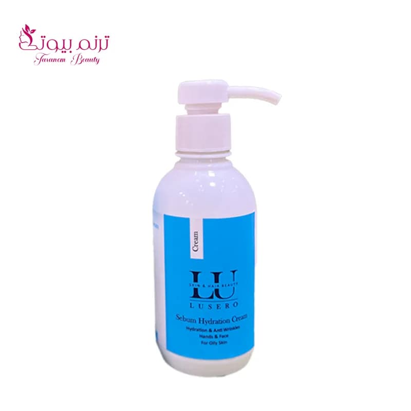 کرم آبرسان پمپی لوسرو مناسب پوست چرب