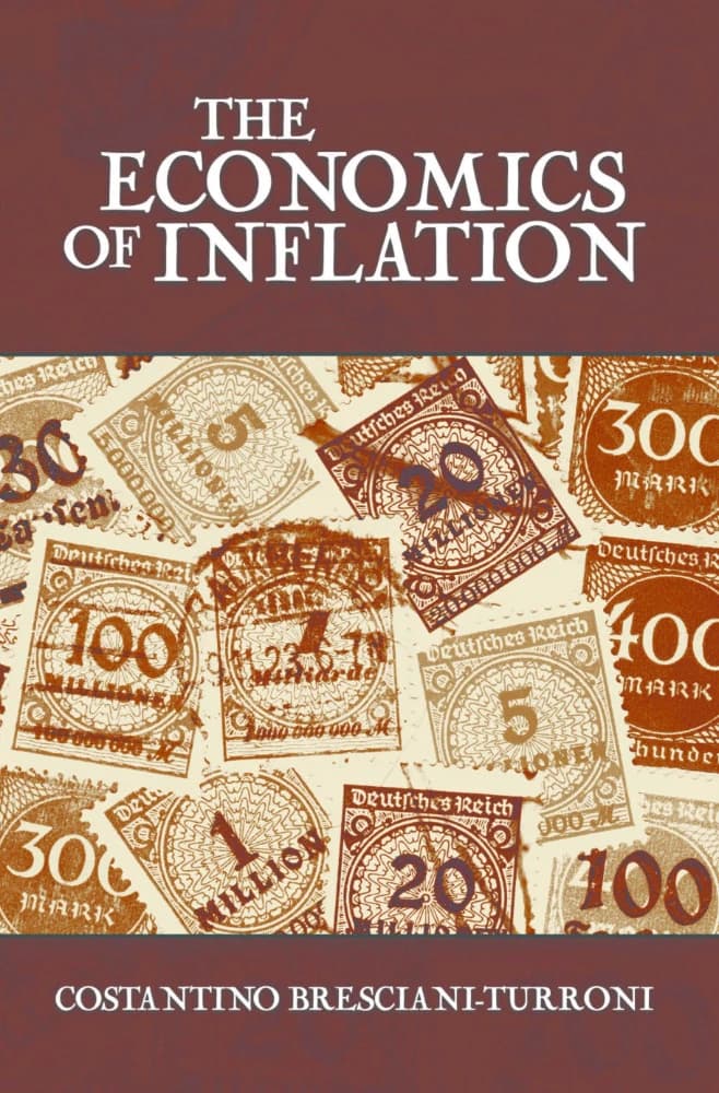 کتاب The_Economics_of_Inflation (اقتصاد تورم: مطالعه‌ای بر کاهش ارزش پول در دوران پس از جنگ) نسخه انگلیسی PDF | کنستانتینو براتزیانو
