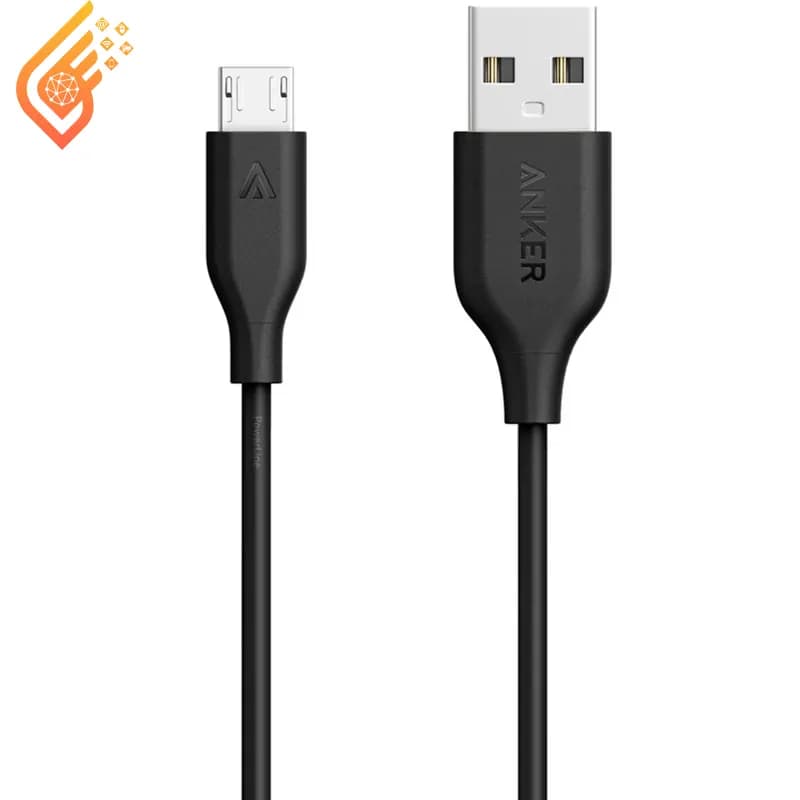 کابل اندروید میکرو USB انکر طول 1.8 متر مدل Anker A8132H12 — تصویر ۲