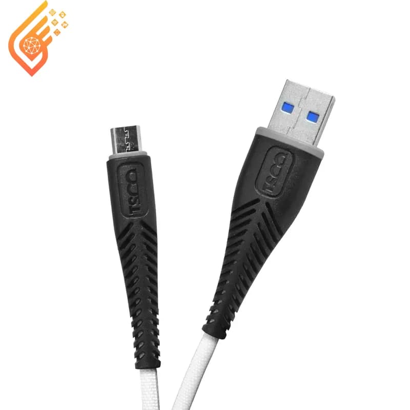 کابل اندروید میکرو USB تسکو طول 1 متر مدل TSCO TCA351 — تصویر ۲