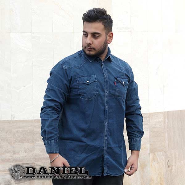 پیراهن سایز بزرگ لی6475
