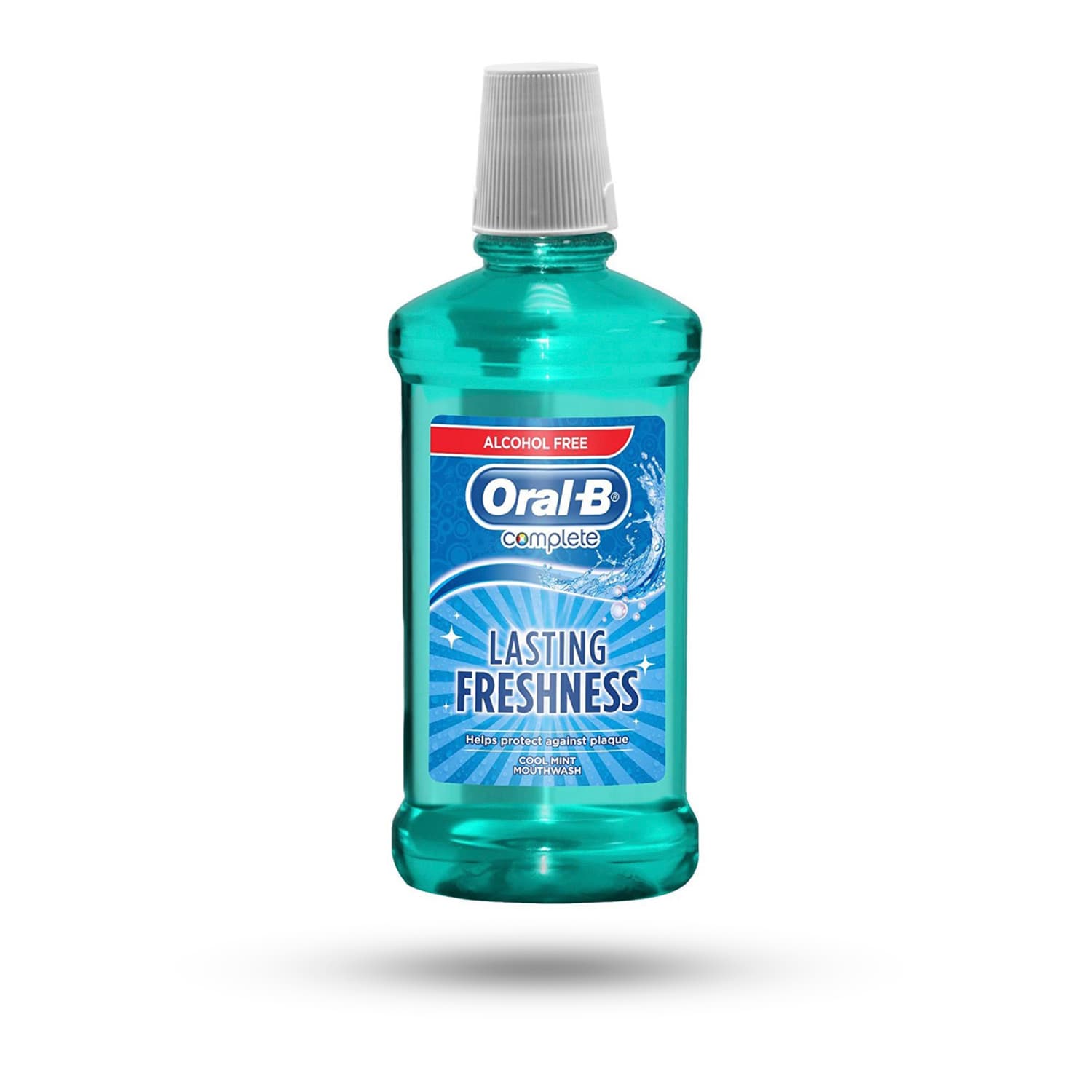 دهان‌شویه نعنایی اورال بی مدل Lasting Freshness حجم 500 میل