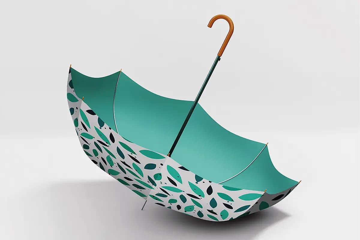 مجموعه موکاپ چتر — تصویر ۹