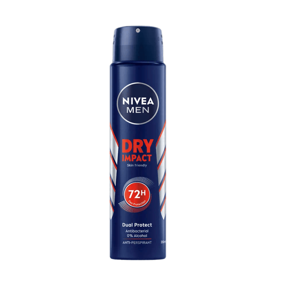 اسپری ضد تعریق 72 ساعته نیوآ Dry Impact حجم 150 میل