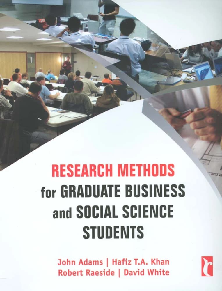 کتاب Research Methods (روش‌های تحقیق) نسخه انگلیسی PDF | جان آدامز
